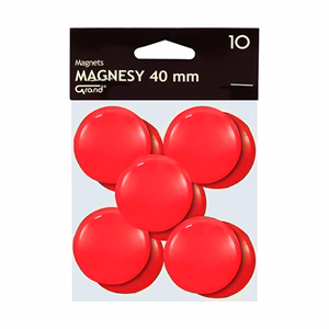 Táblamágnes GRAND 40 mm piros Táblamágnes GRAND 40 mm piros