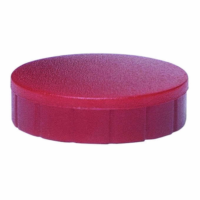 Táblamágnes MAUL 24mm piros 10 darabos