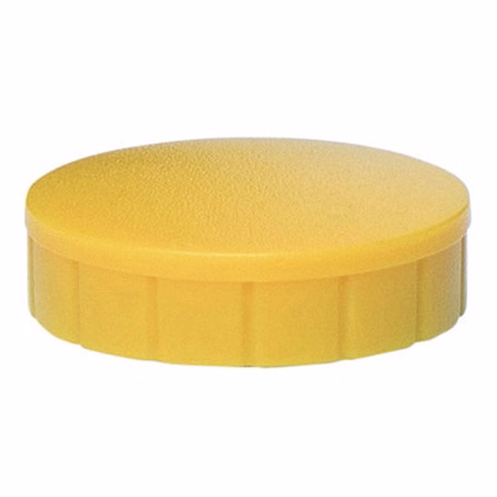 Táblamágnes MAUL 24mm sárga 10 darabos