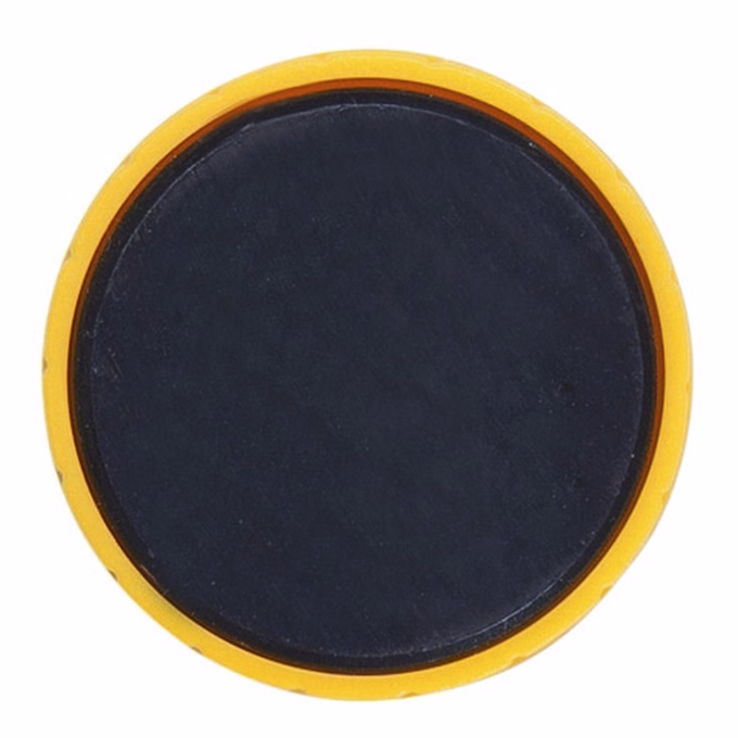 Táblamágnes MAUL 38mm sárga 10 darabos