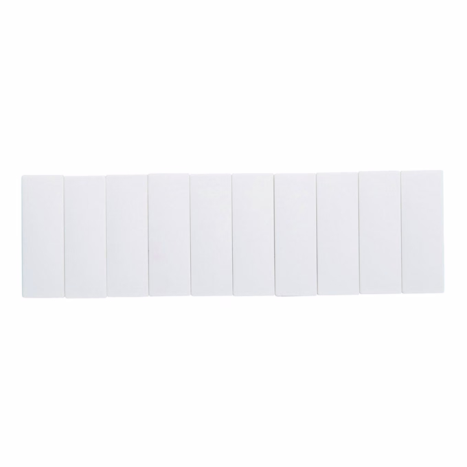 Táblamágnes MAUL 54x19mm fehér 10 darabos