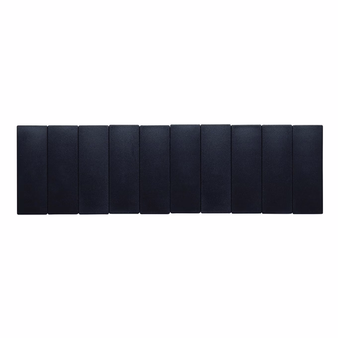 Táblamágnes MAUL 54x19mm fekete 10 darabos