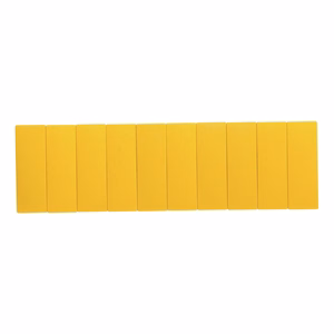 Táblamágnes MAUL 54x19mm sárga 10 darabos