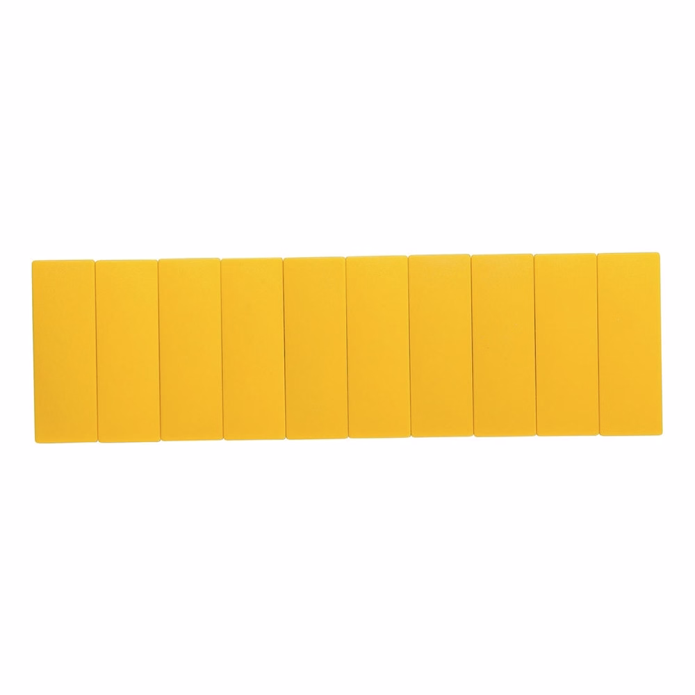 Táblamágnes MAUL 54x19mm sárga 10 darabos