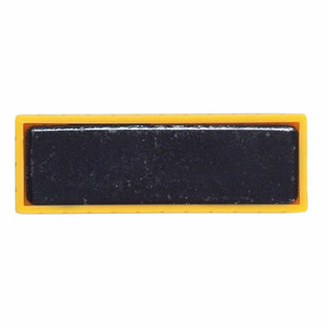 Táblamágnes MAUL 54x19mm sárga 10 darabos