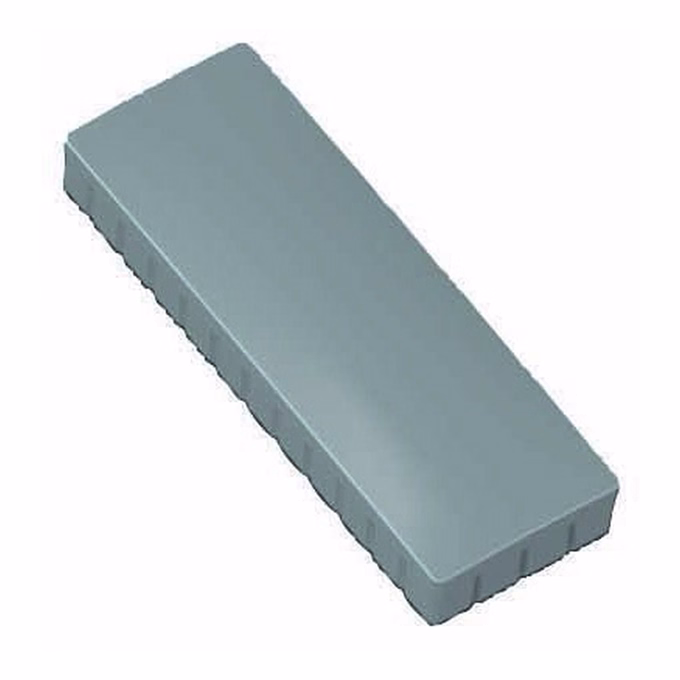 Táblamágnes MAUL 54x19mm szürke 10 darabos