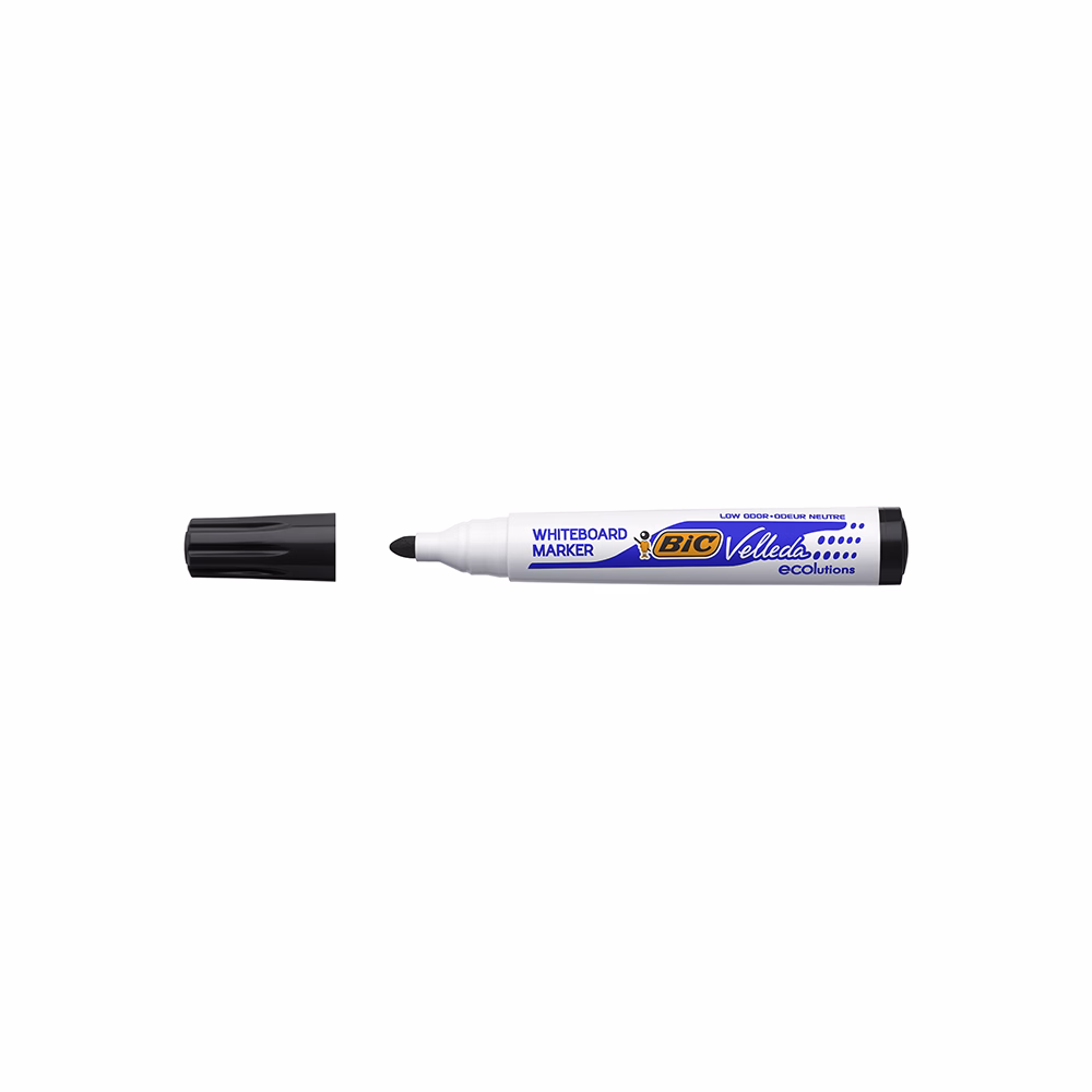 Táblamarker BIC Velleda 1701 kerek fekete