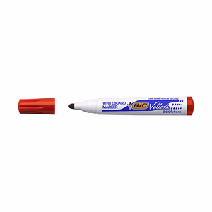 Táblamarker BIC Velleda 1701 kerek piros