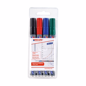 Táblamarker EDDING 250 1,5-3mm 4 darabos