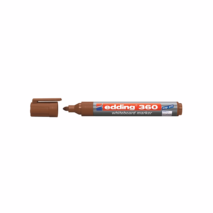 Táblamarker EDDING 360 barna 1,5-3mm