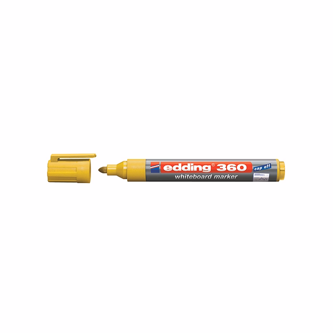 Táblamarker EDDING 360 sárga 1,5-3mm
