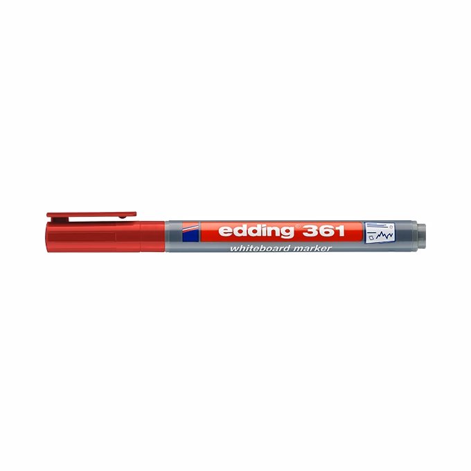 Táblamarker EDDING 361 piros 1 mm