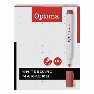 Táblamarker OPTIMA piros