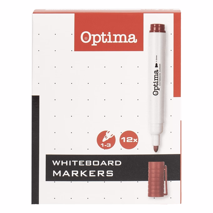 Táblamarker OPTIMA piros