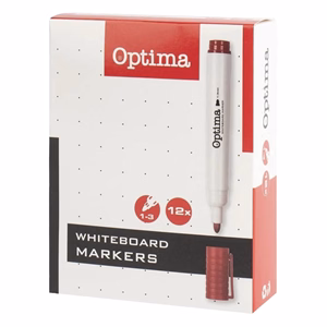 Táblamarker OPTIMA piros
