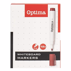 Táblamarker OPTIMA piros