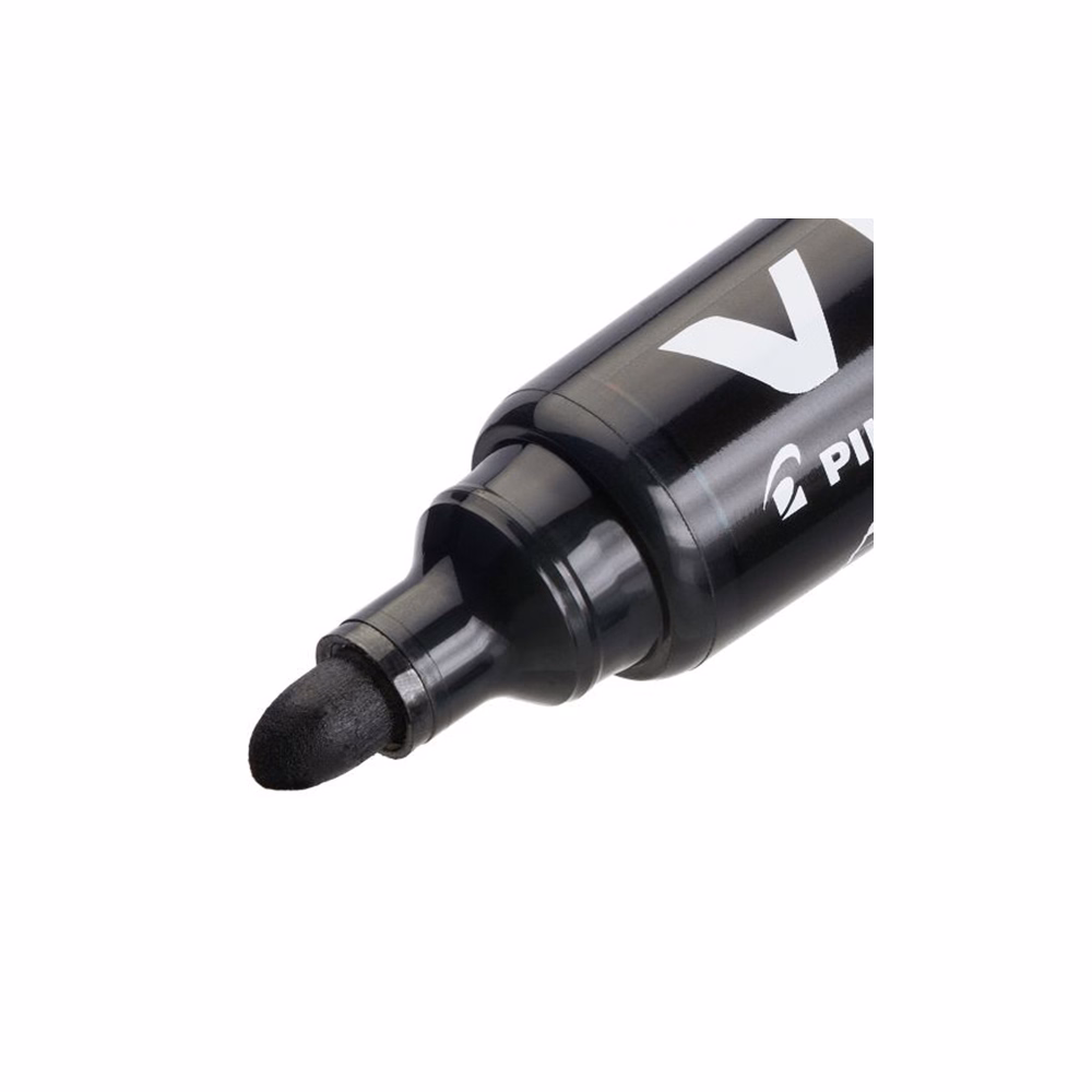 Táblamarker PILOT V-Board Master kerek fekete