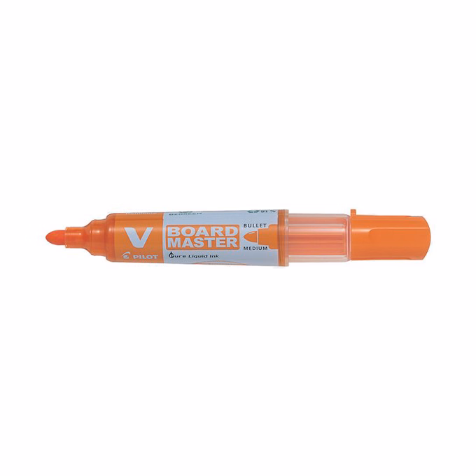 Táblamarker PILOT V-Board Master kerek narancs