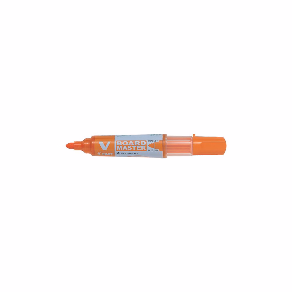 Táblamarker PILOT V-Board Master kerek narancs
