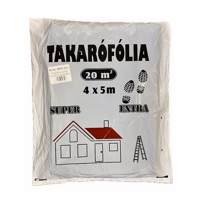 Takarófólia KELLY estra erős 500x400 cm 20m2/csomag