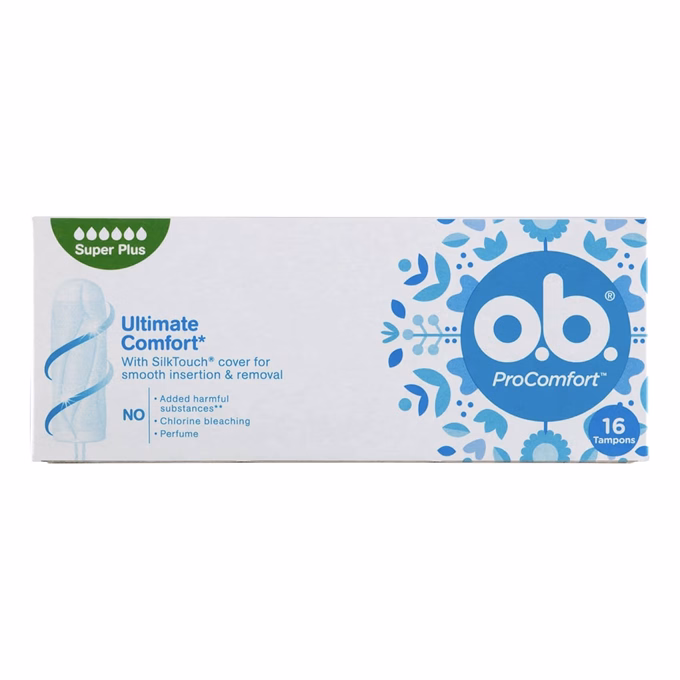 Tampon OB extra procomfort blossom super+ 16 db