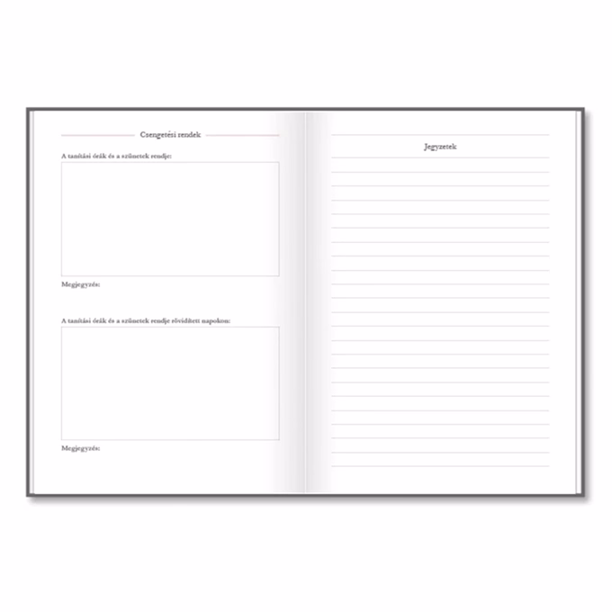 Tanári zsebkönyv PD CALENDAR papírborító A/5 Compass 2026-2027