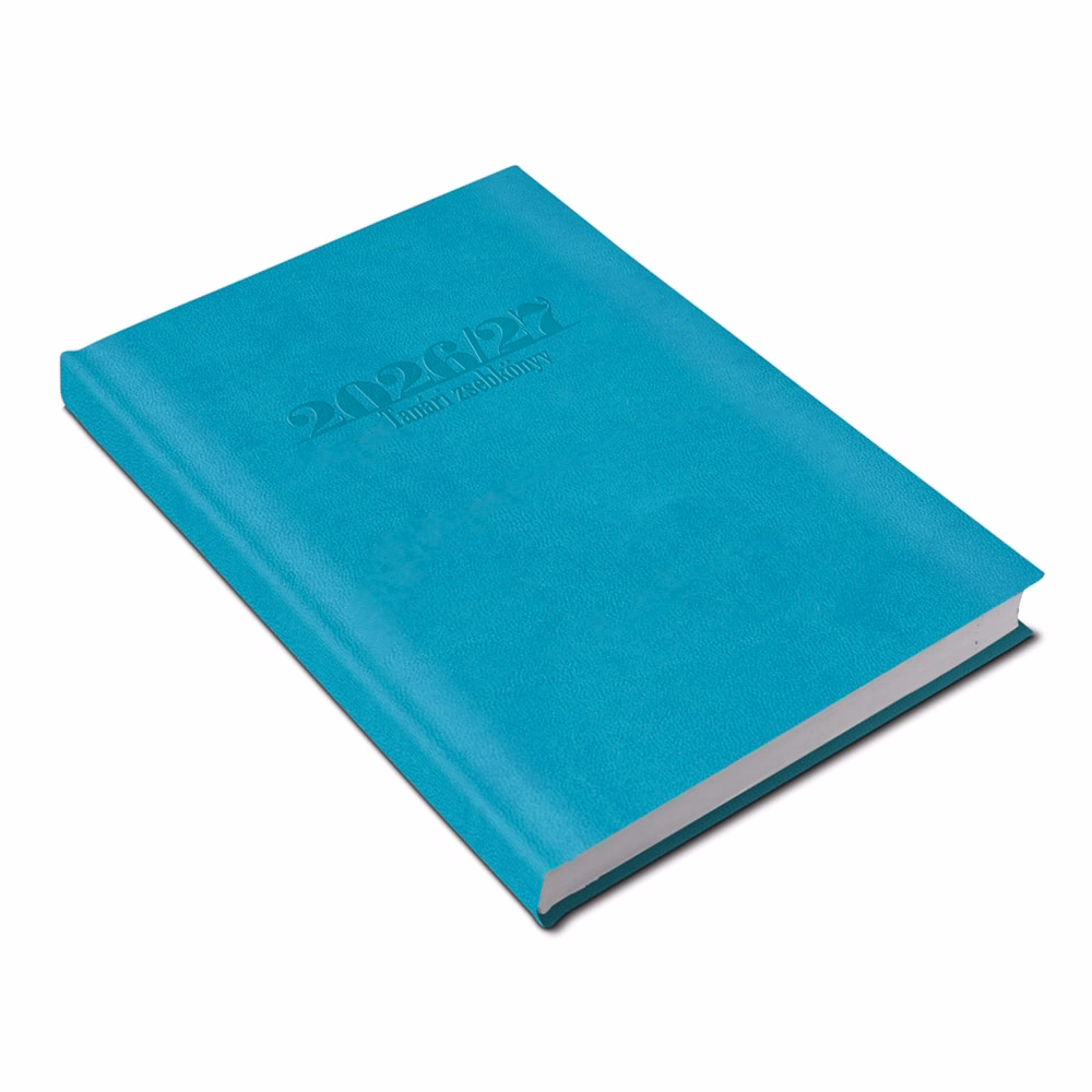 Tanári zsebkönyv REALSYSTEM műbőr A/5 heti laguna 2026-2027