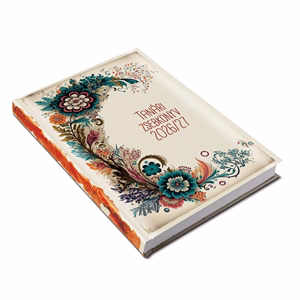 Tanári zsebkönyv REALSYSTEM papírborító A/5 heti akvarell 2026-2027