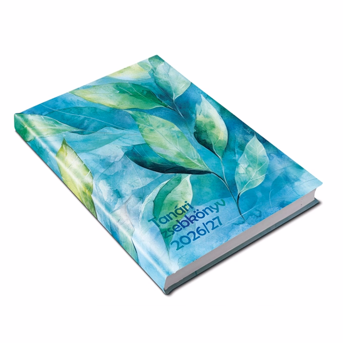 Tanári zsebkönyv REALSYSTEM papírborító A/5 heti levelek 2026-2027