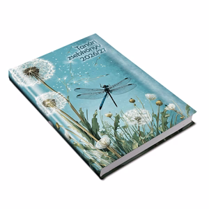 Tanári zsebkönyv REALSYSTEM papírborító A/5 heti pitypang 2026-2027