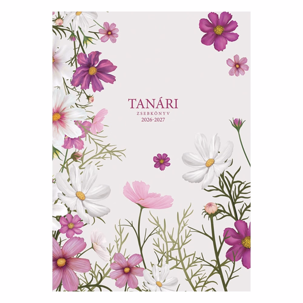 Tanári zsebkönyv TOPTIMER P200 papírborító A/5 heti 145x205 mm Szellőrózsa 2026-2027