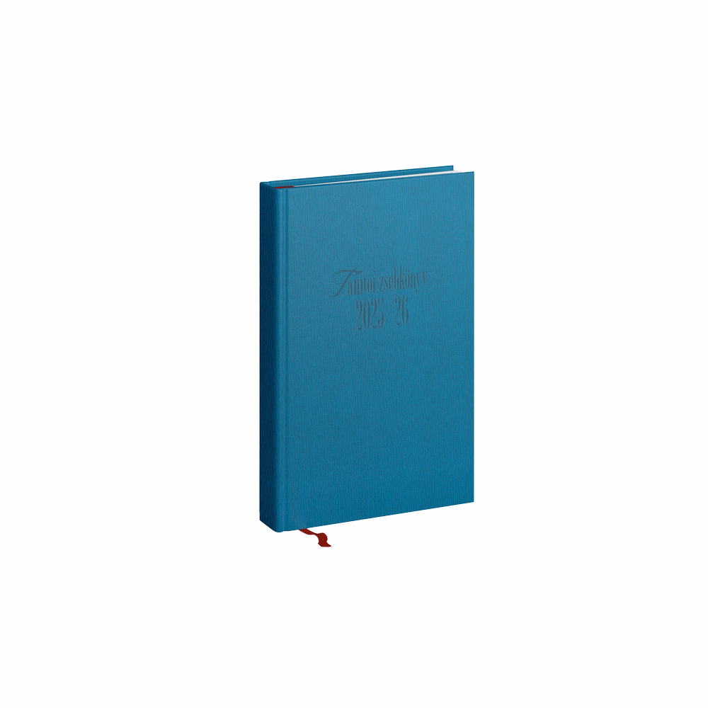 Tanítói zsebkönyv REALSYSTEM műbőr A/5 heti türkiz 2025-2026