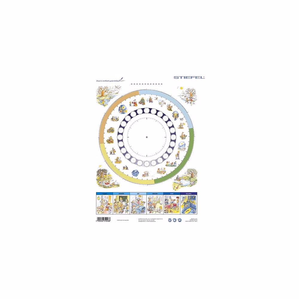 Tanulói munkalap STIEFEL A/4 idő duo