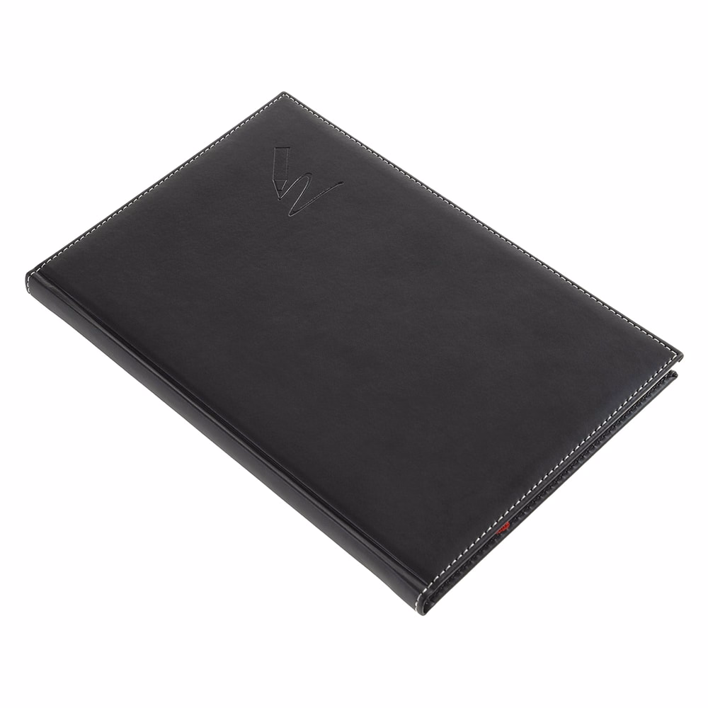 Tárgyalási napló REALSYSTEM Bolero B/5 sárga lapos fekete