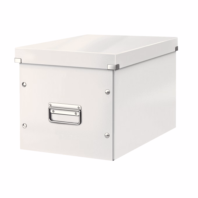 Tároló doboz LEITZ Click&Store L méret kocka fehér