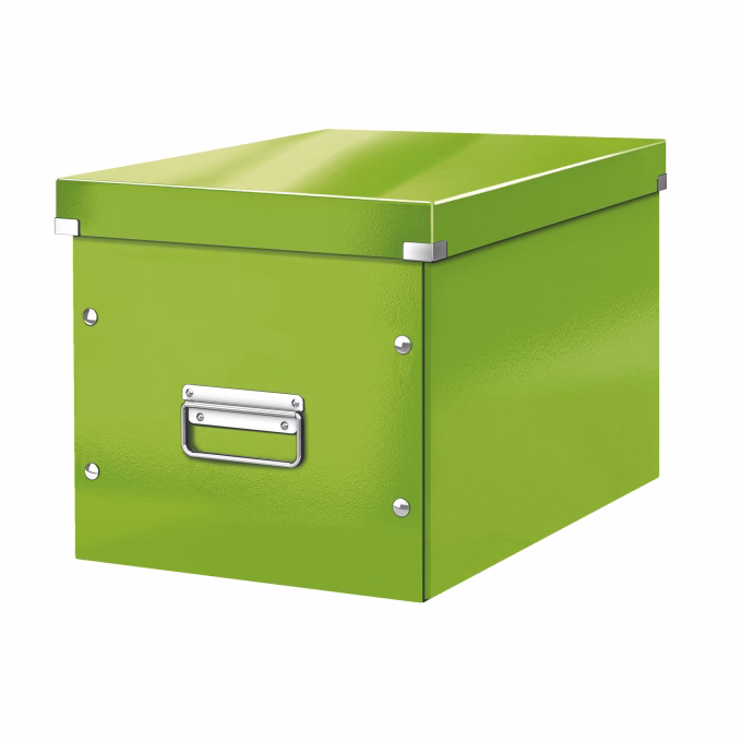 Tároló doboz LEITZ Click&Store L méret kocka zöld
