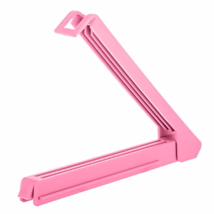 Tasakzáró csipesz BONUS műanyag 3 méret vegyes színek 10 darabos