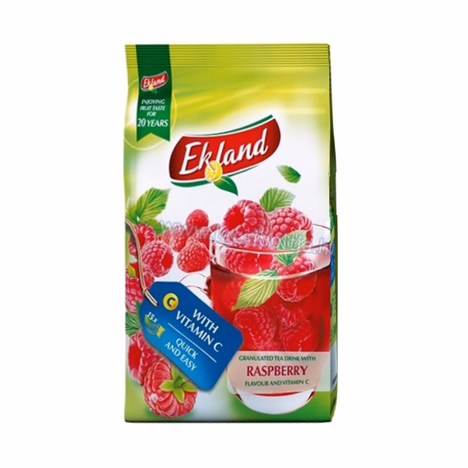 Tea Instant EKLAND málnás utántöltő 300 g