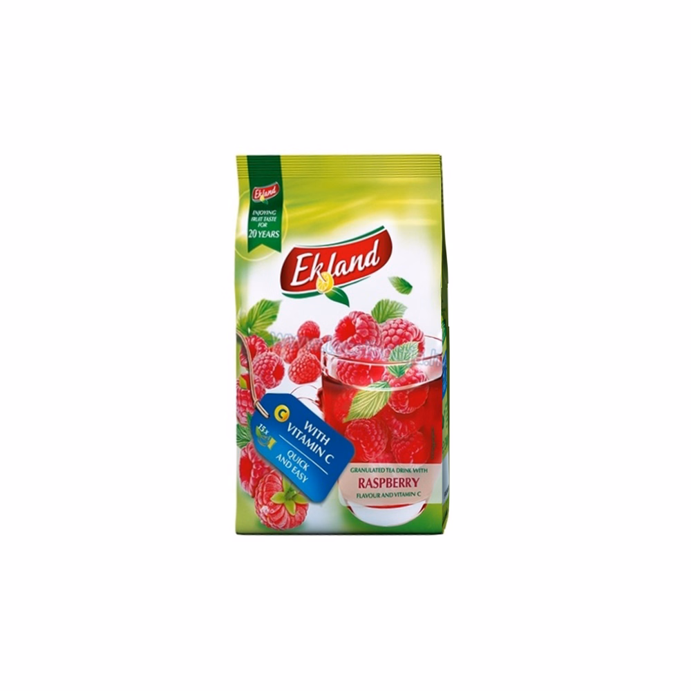 Tea Instant EKLAND málnás utántöltő 300 g