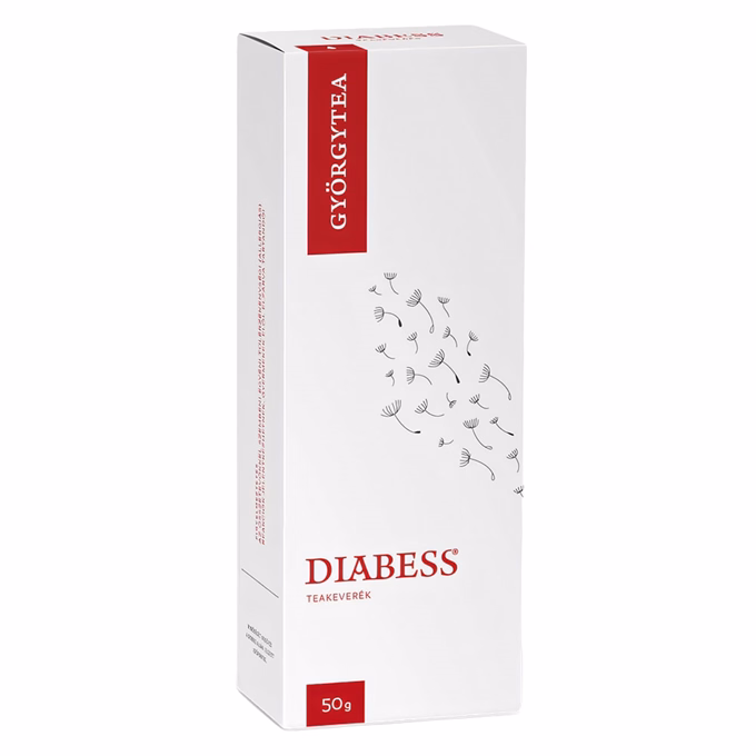 Teakeverék GYÖRGYTEA Diabess 50 g