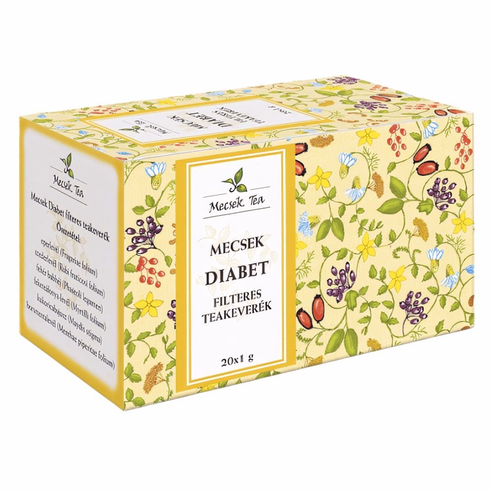 Teakeverék MECSEK Diabet filteres 20x1 g