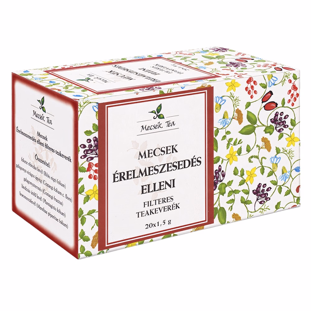Teakeverék MECSEK Érelmeszesedés elleni filteres 20x1,5 g