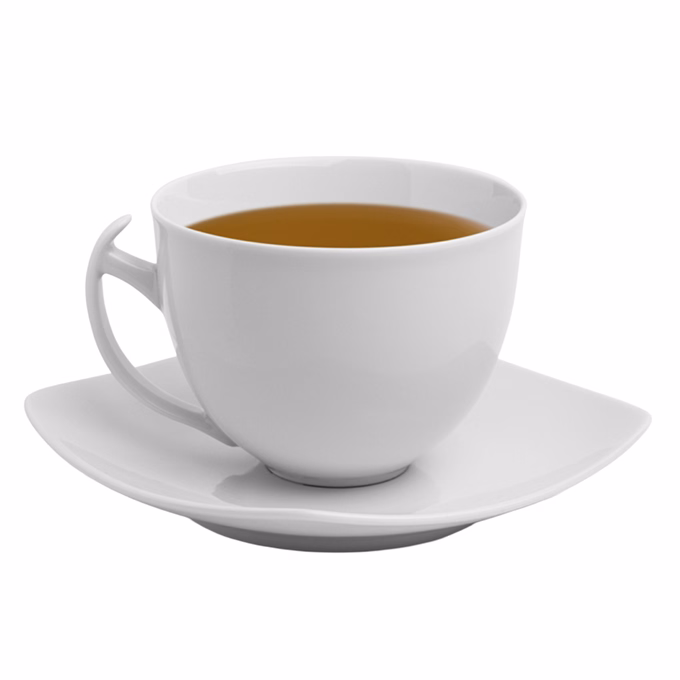 Teás csésze + alj ROTBERG Quadrate 500 ml 4 darabos