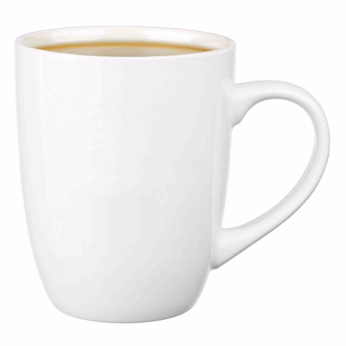 Teásbögre készlet ECONOMIC fehér 320 ml 6 darabos