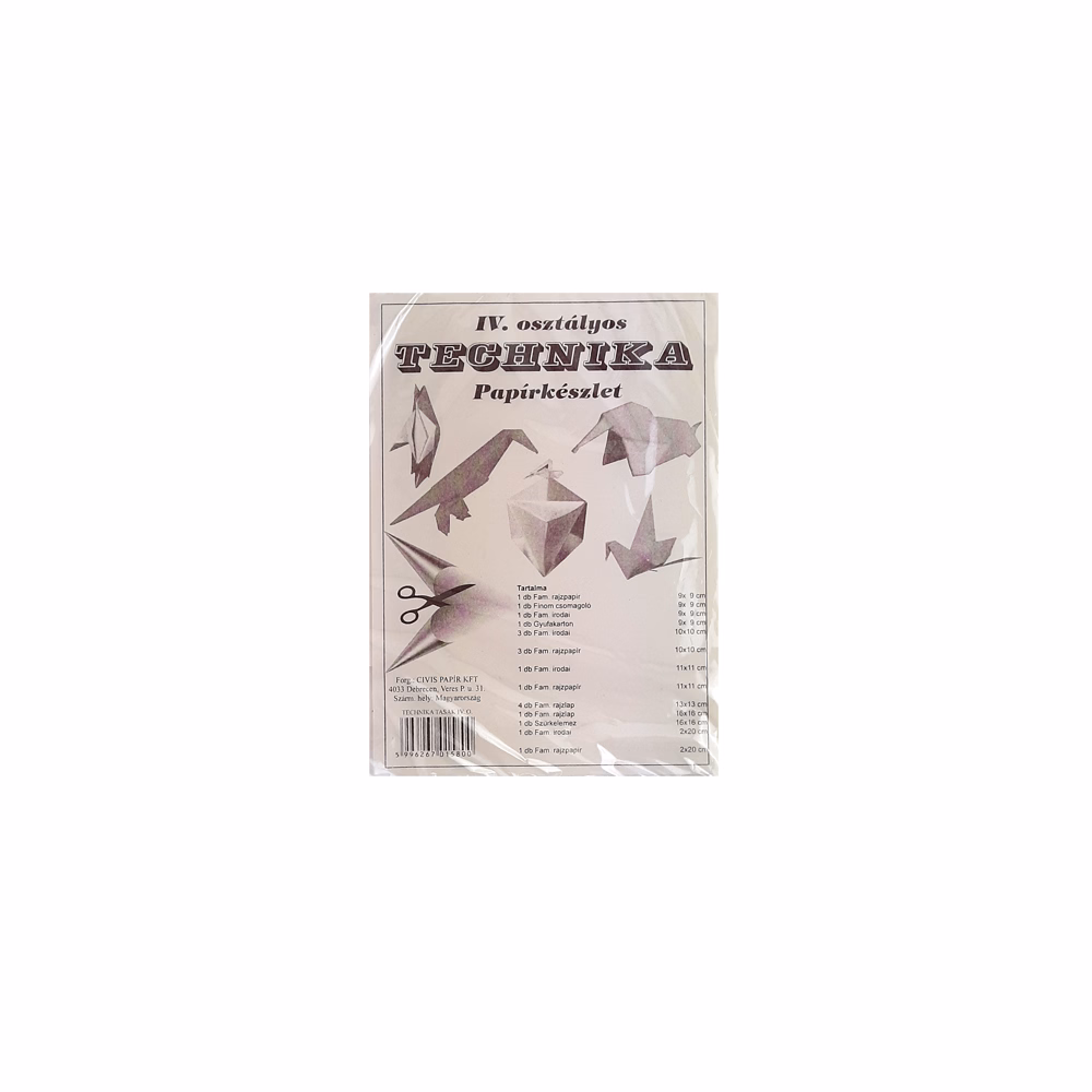 Technika csomag IV.oszt