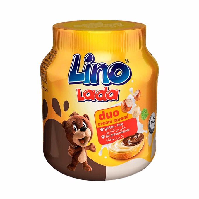 Tejes és kakaós krém LINO LADA Duó 350 g