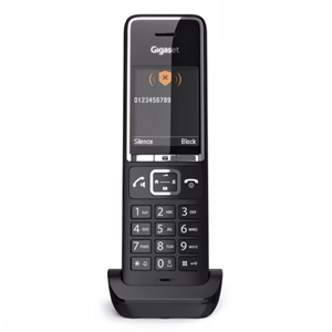 Telefon GIGASET Comfort 550 asztali vezeték nélküli fekete