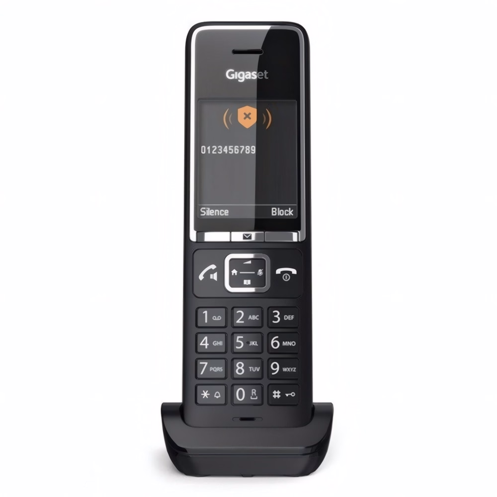 Telefon GIGASET Comfort 550 asztali vezeték nélküli fekete