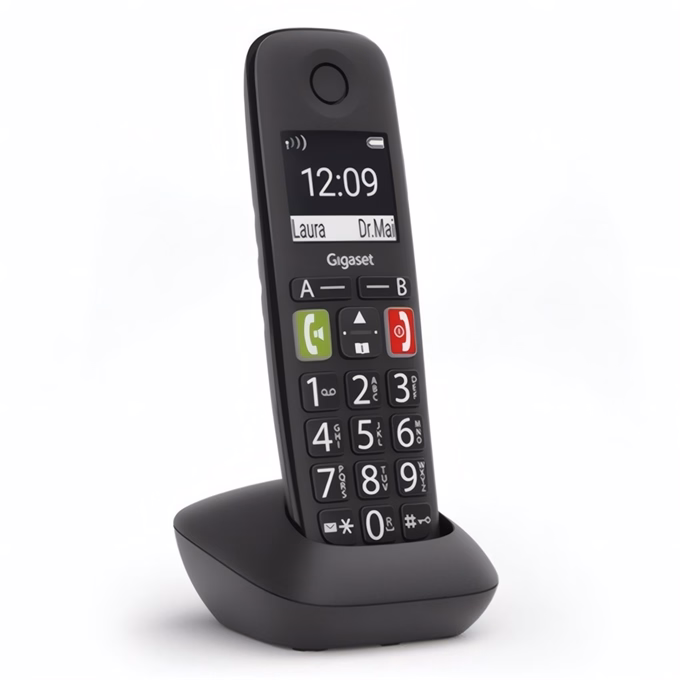 Telefon GIGASET Comfort E290HX asztali vezeték nélküli fekete