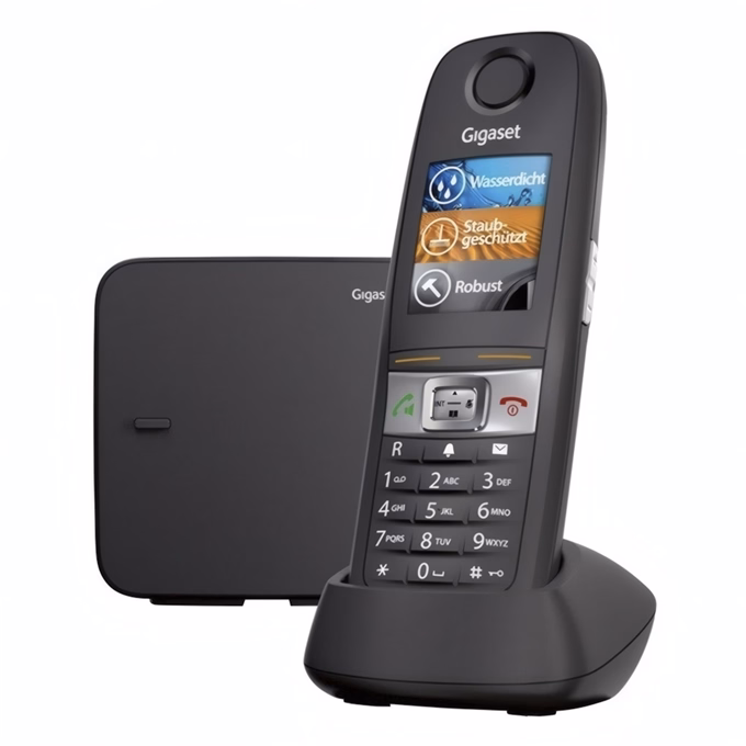 Telefon GIGASET E630 asztali vezeték nélküli fekete